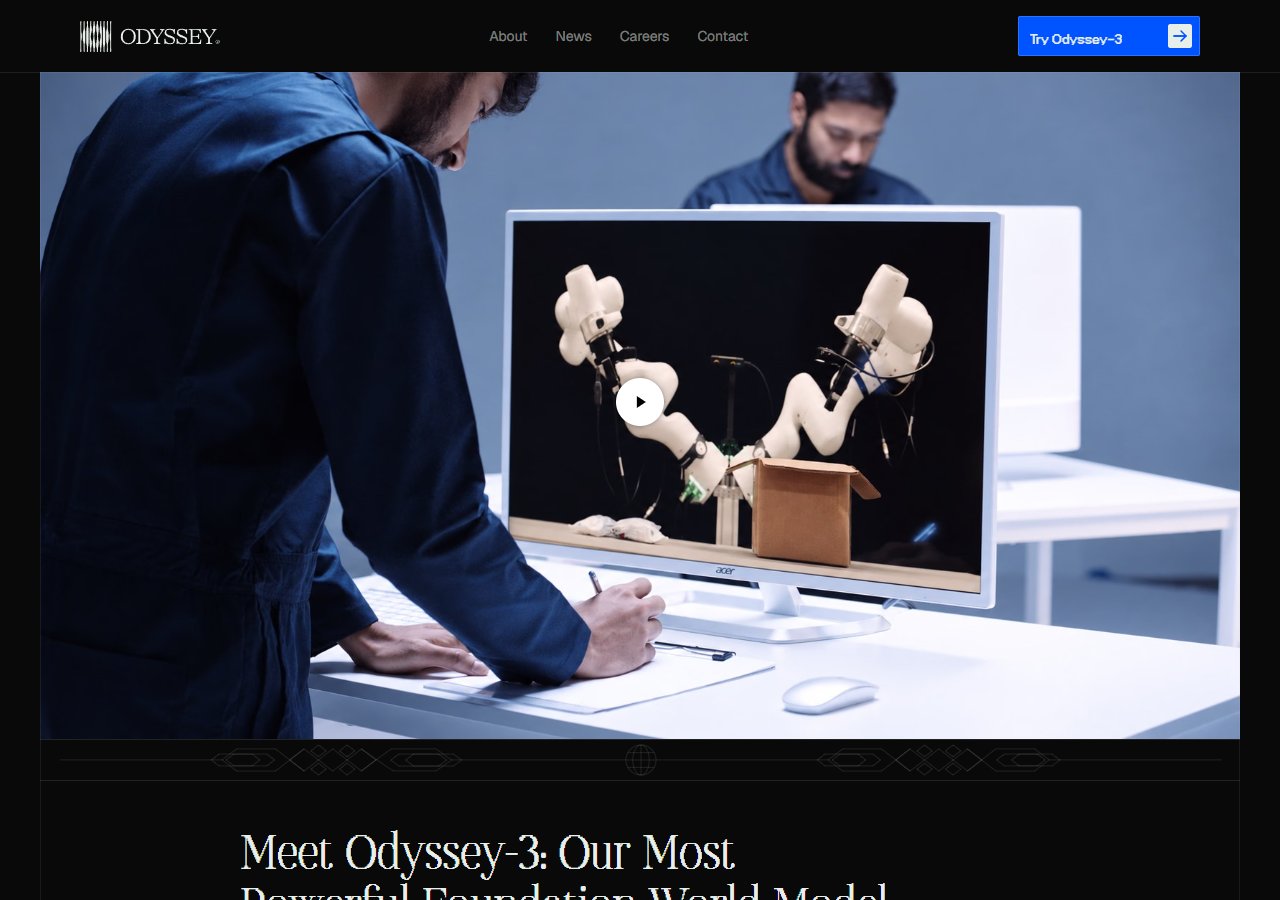 Odyssey 공식 블로그 · Odyssey-3 공개 글 첫 화면